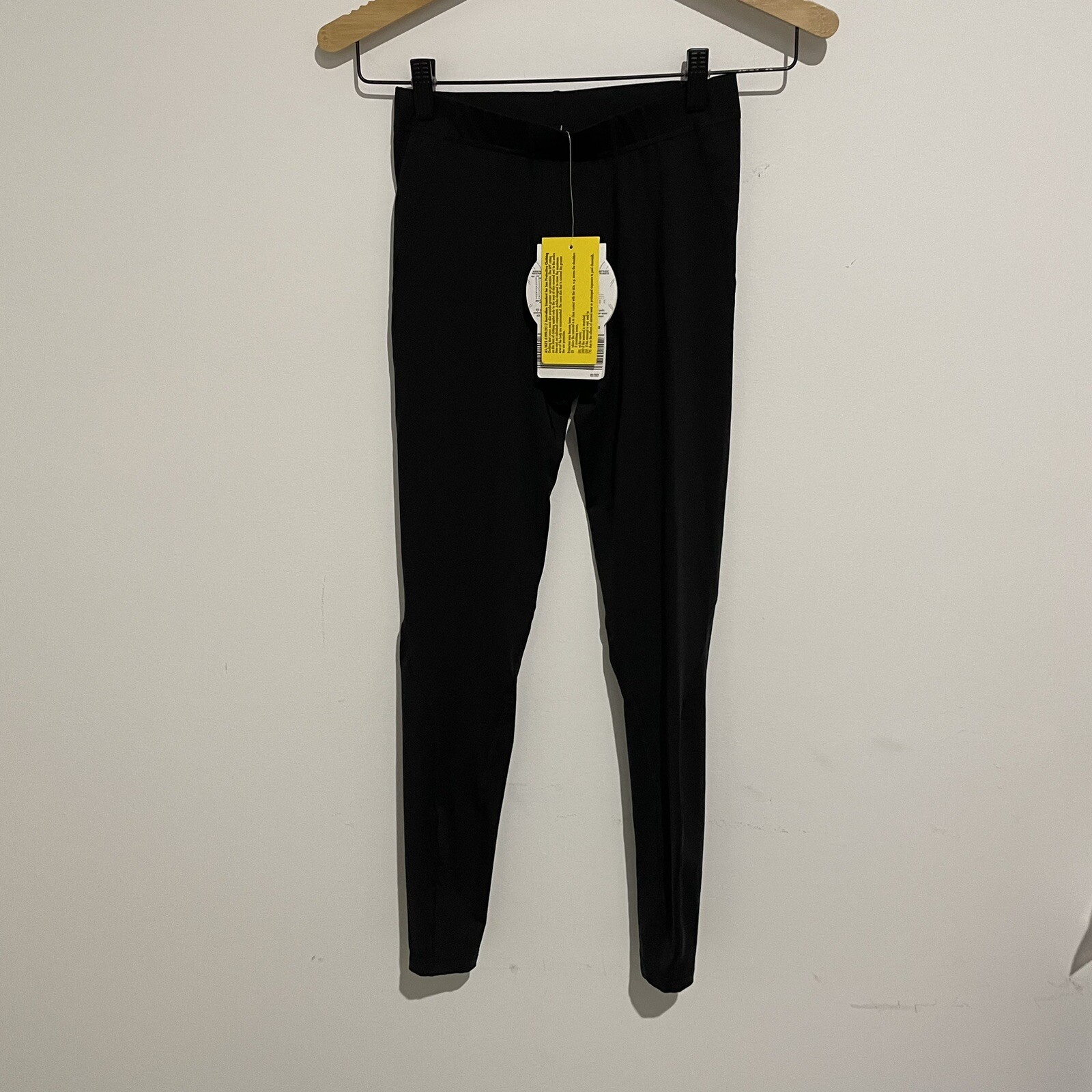 NEW Crane Mens Compression Full Length Black Tights Size s Active wear Training