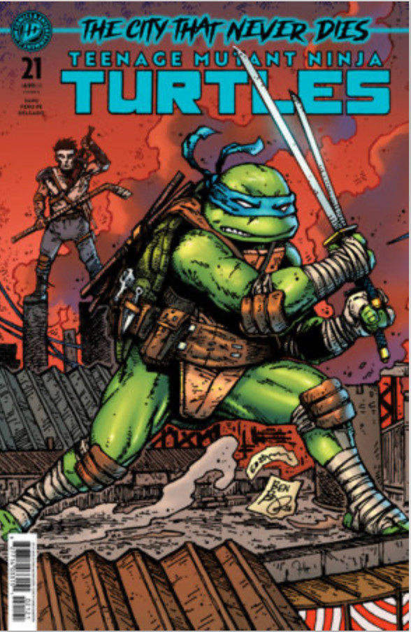 Teenage Mutant Ninja Turtles #21 CVR B Eastman & Bishop Pre Order 8/19/26 IDW