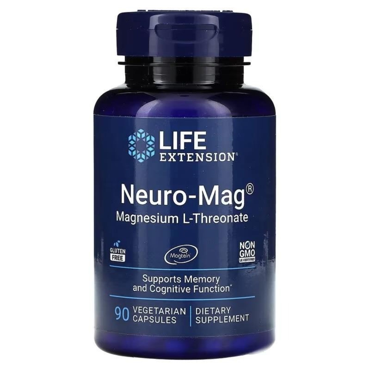 High-Potency Magtein 2000mg, Magnesium L-Threonate for Cognitive Function, 90ct