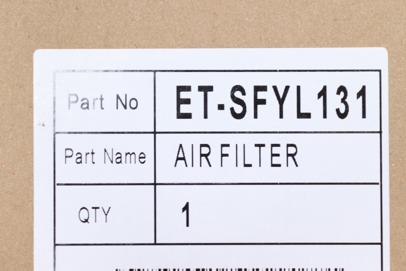 Filter Cartridge Air Filter Replacement ET-SFYL131