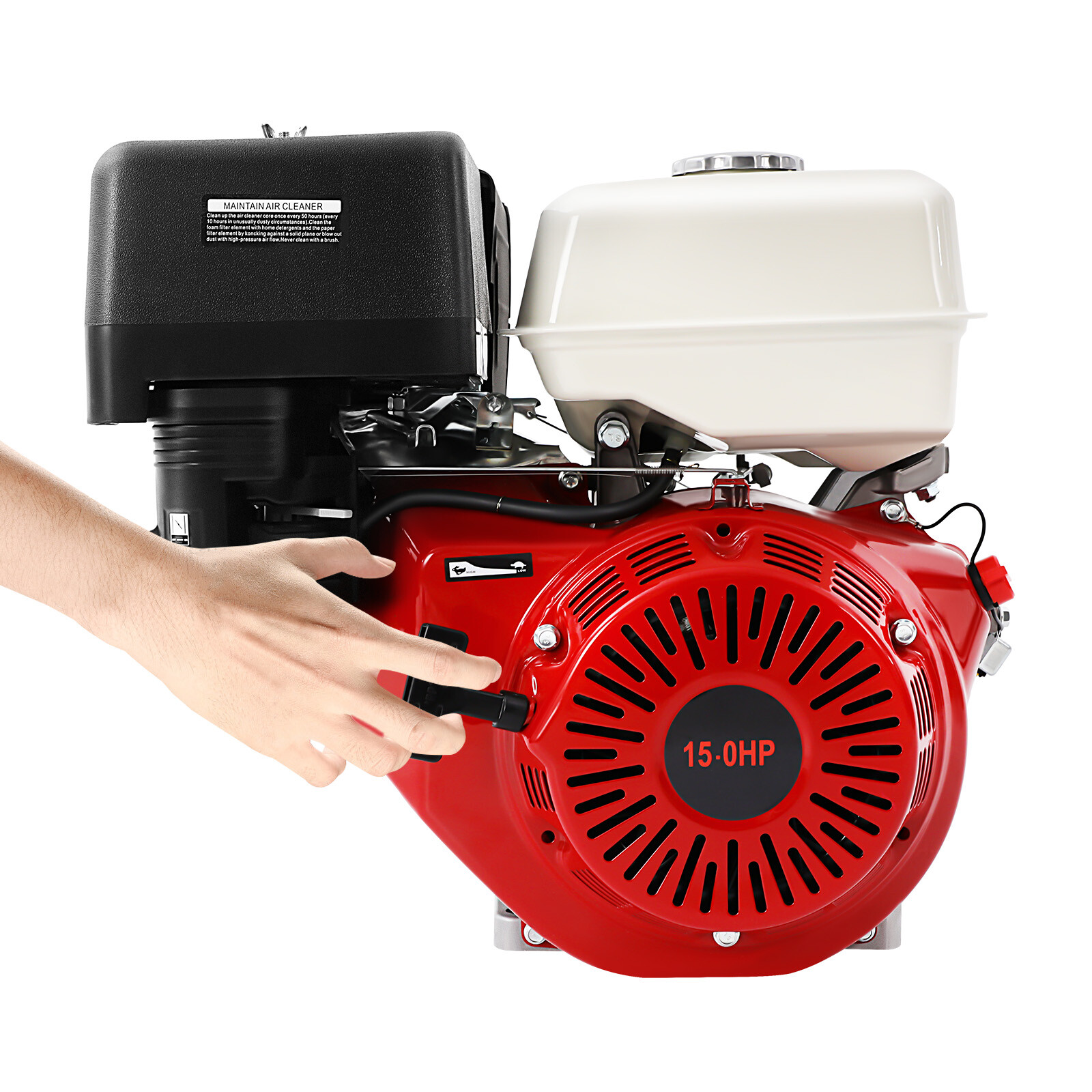 15 HP 420CC 4 Stroke Engine OHV Horizontal Engine Go Kart Motor Recoil Motor