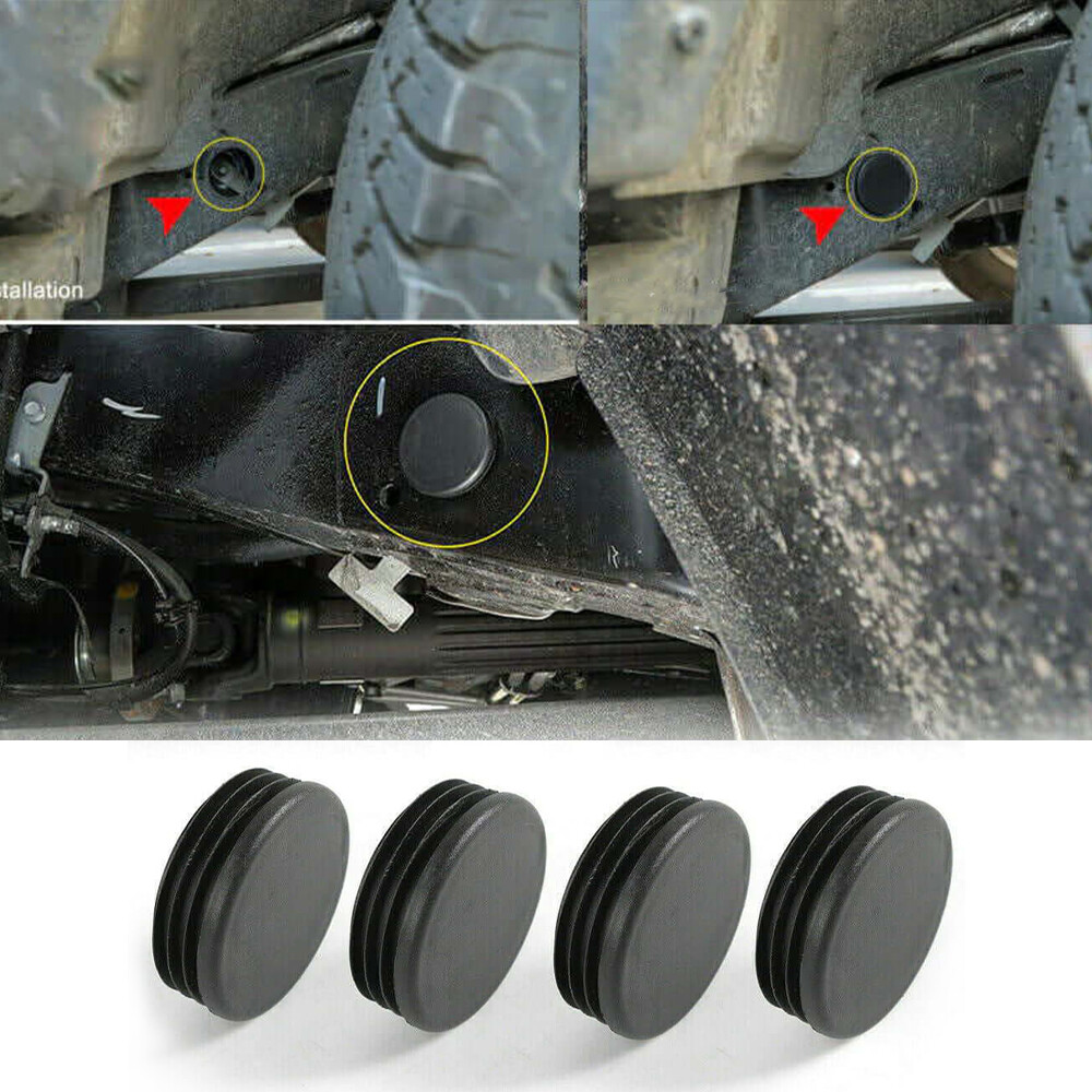 ✅Front Chassis Frame Tube Hole Cover Plugs For Jeep Wrangler JL/Gladiator 2018+