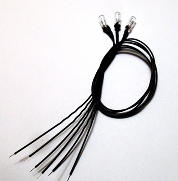 NEW 3 (Three) Wired Lamps 14v 70ma 4mm for Yamaha Receiver CR220 CR-420