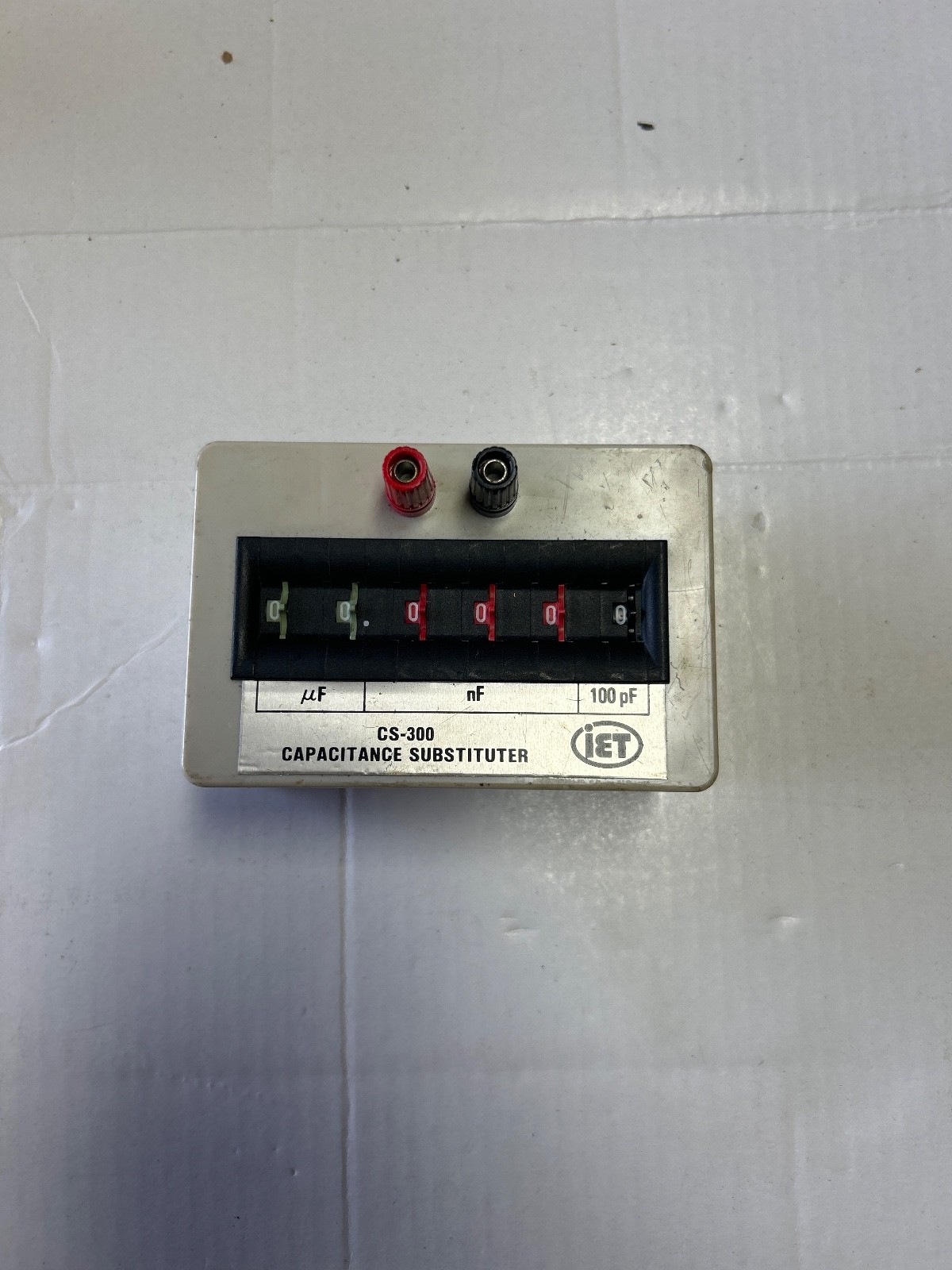 IET Labs CS-300 Capacitance Substituter