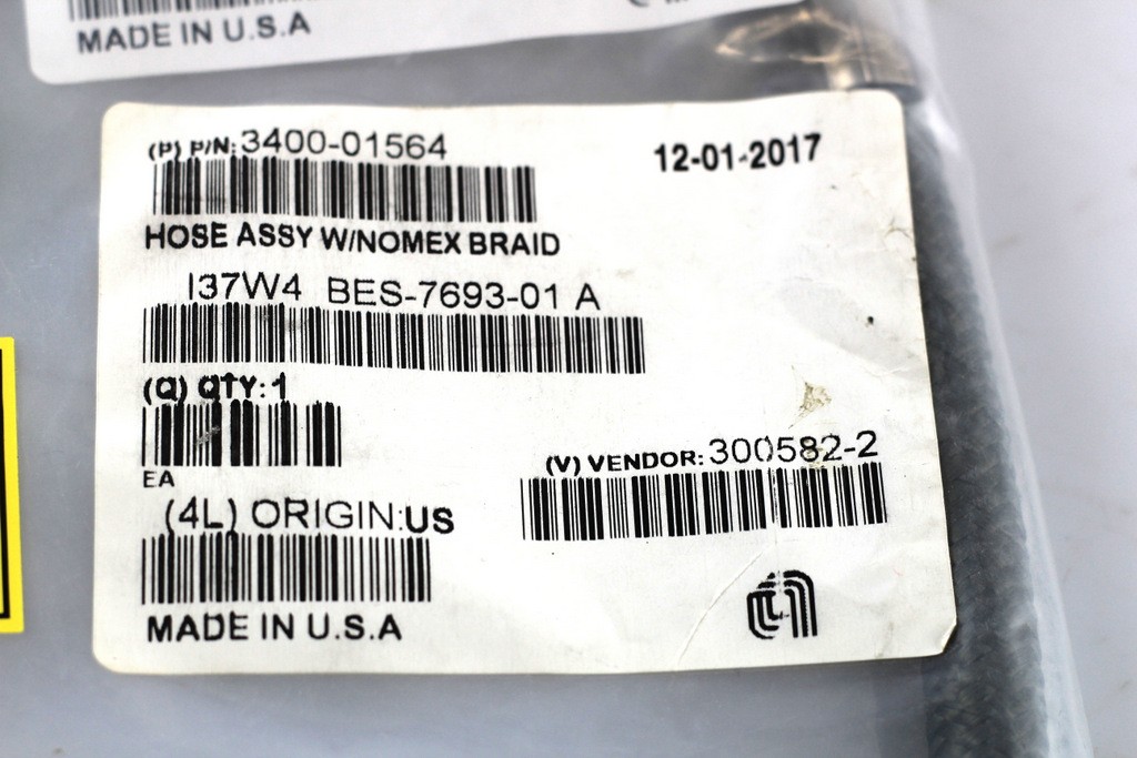 AMAT 3400-01564 HOSE ASSY WINOMEX BRAID
