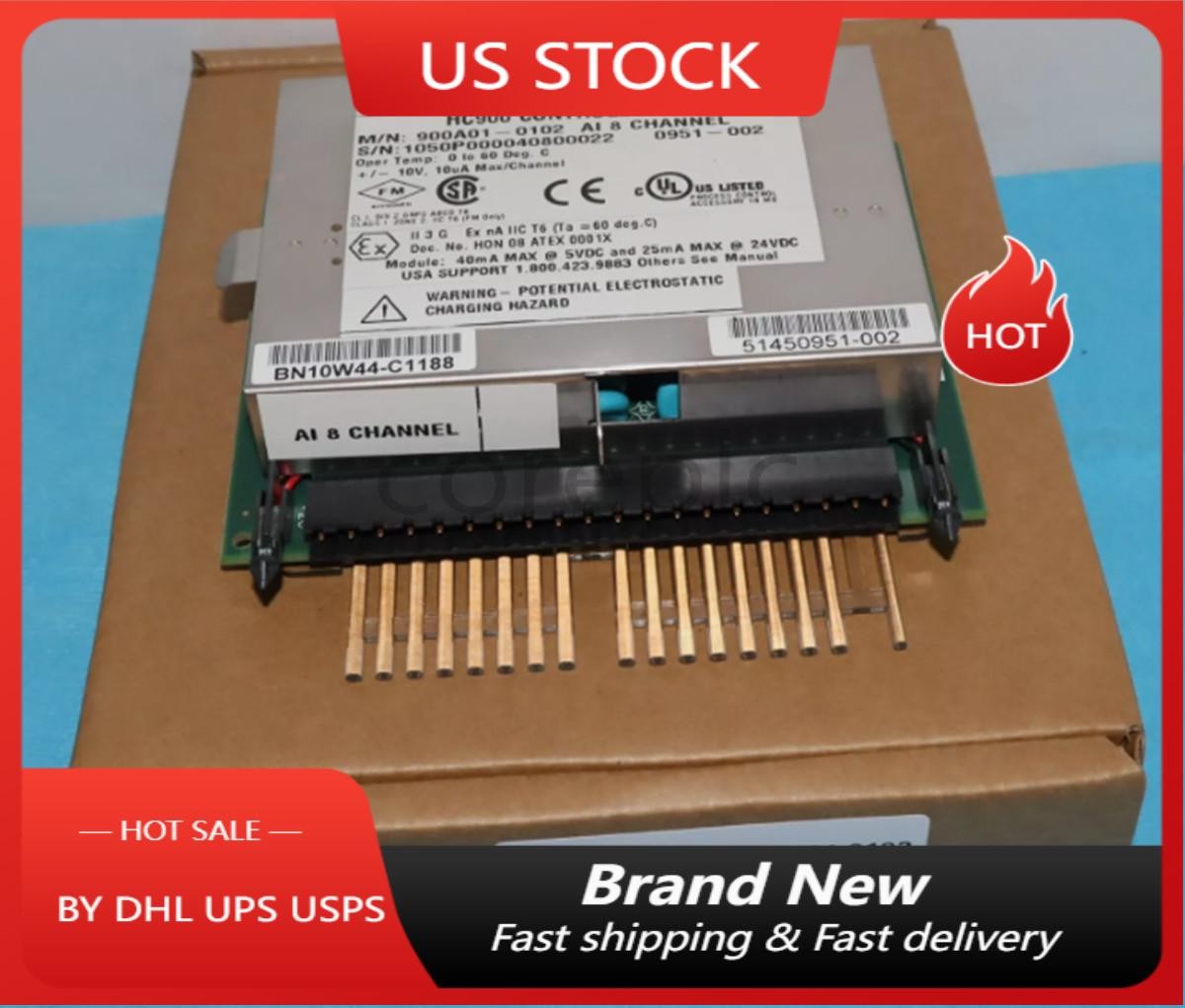 New In Box HONEYWELL 900A01-0102 PLC Controller US Free TAX