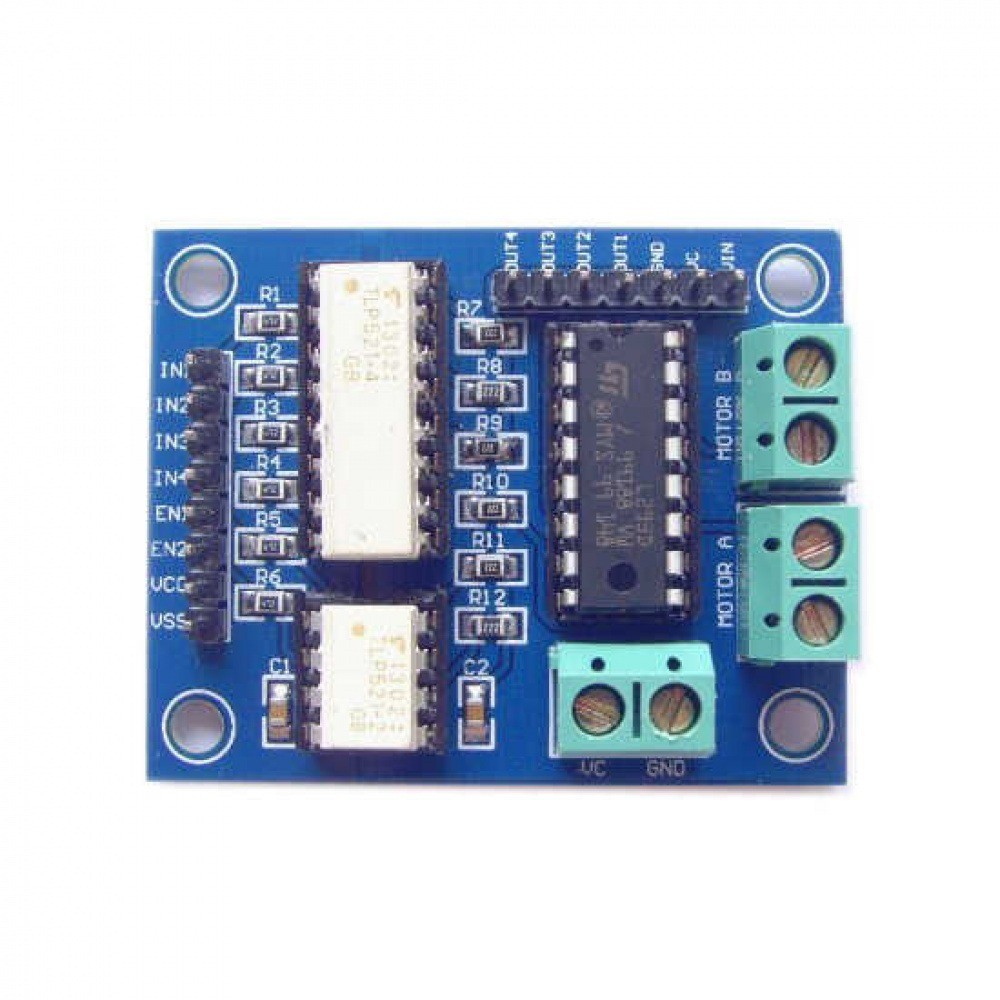 4.5-36V Photoelectric Isolation Motor Drive Module 1A 2 H-bridge Driver Board