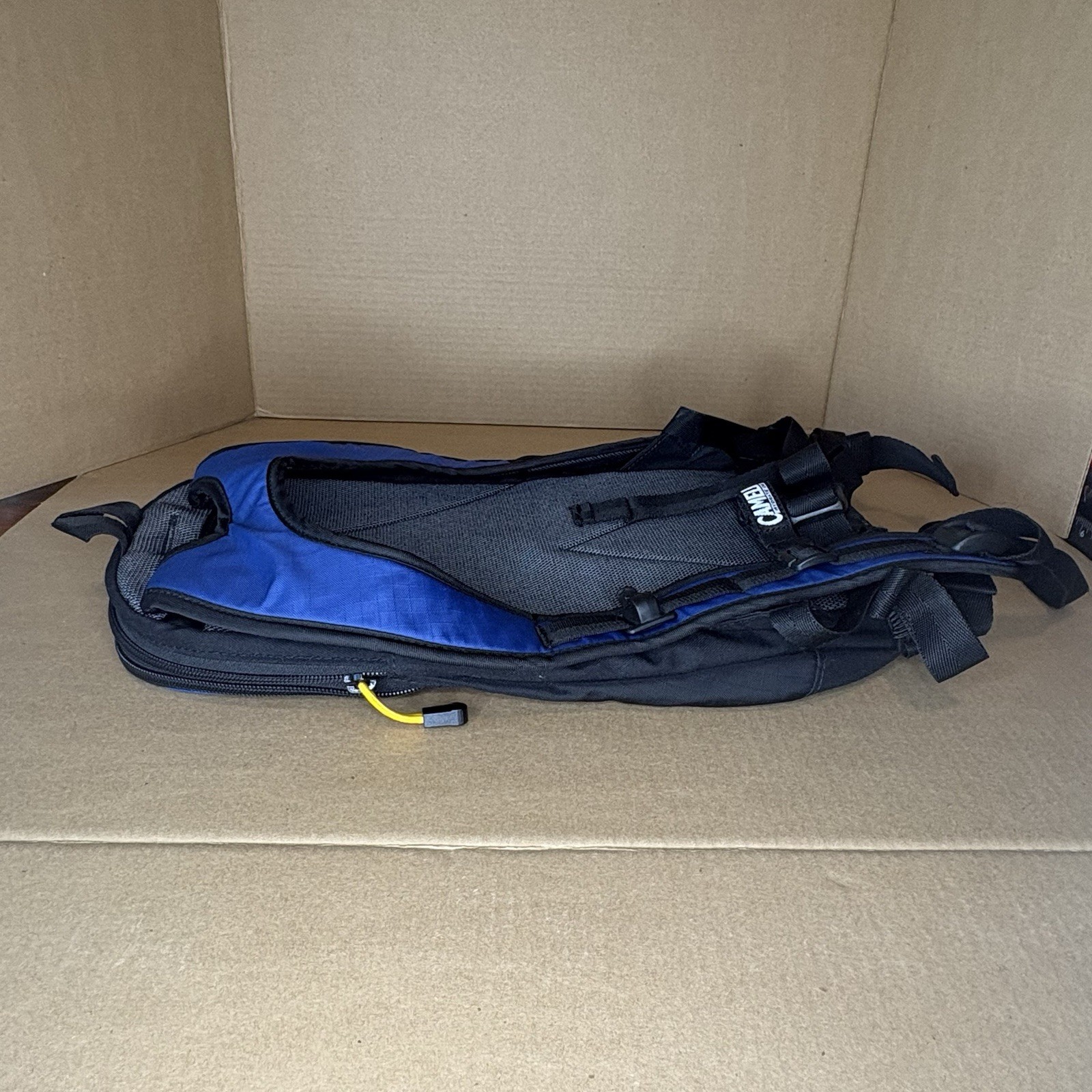 Camelbak Blowfish Hydration Backpack NO Bladder Blue/Black Pre-owned Nice Cond
