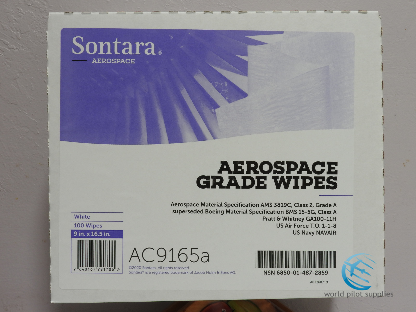 DuPont Sontara, Aerospace & Aviation Specialty Wipes, Towels, Cloths