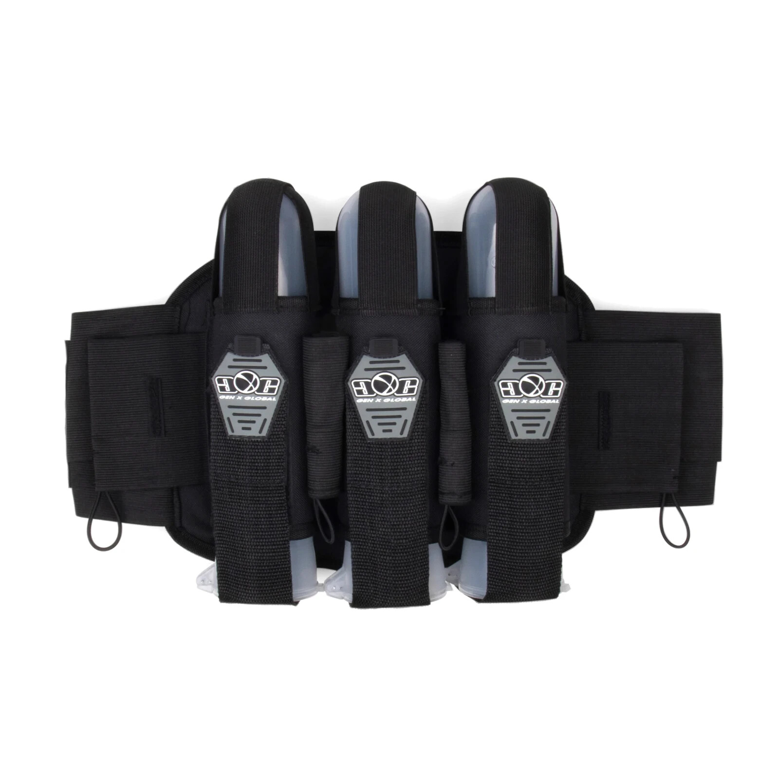 GXG Deluxe 3+4 Paintball Pod Harness - Black