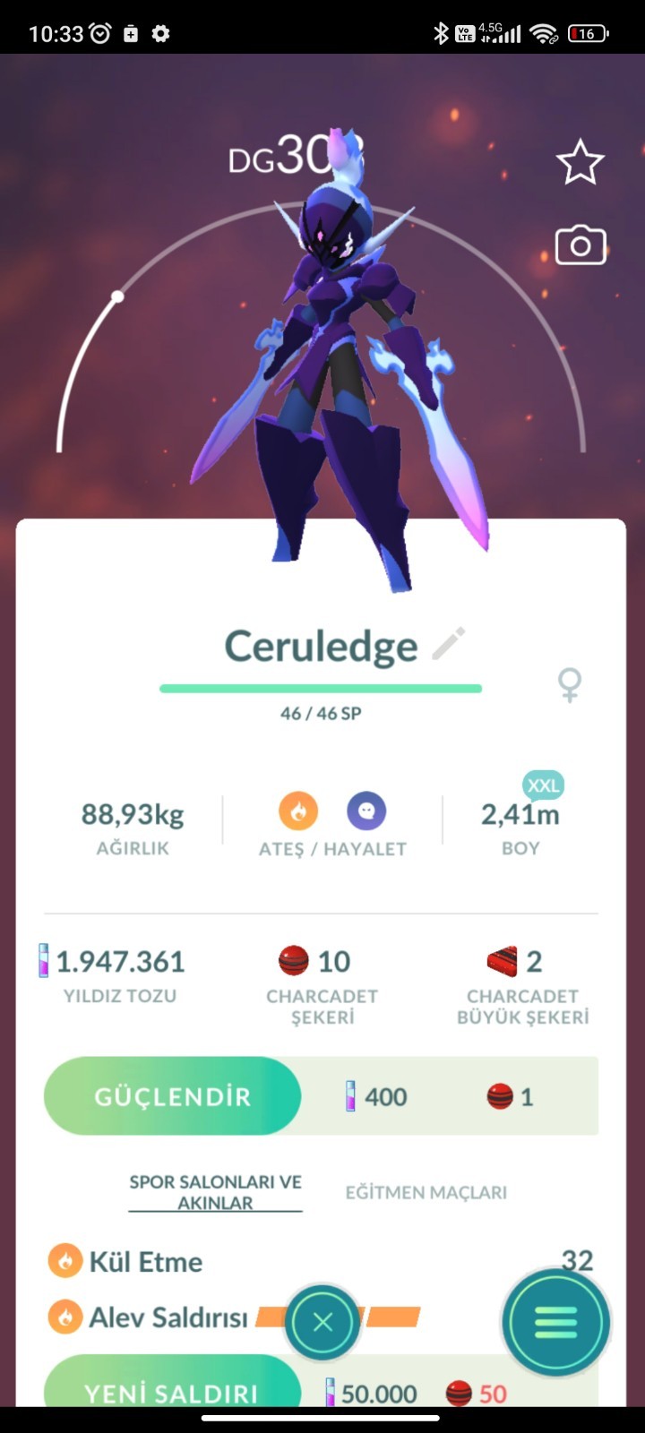 Pokemon XXL TRD Pokemon Go ✨