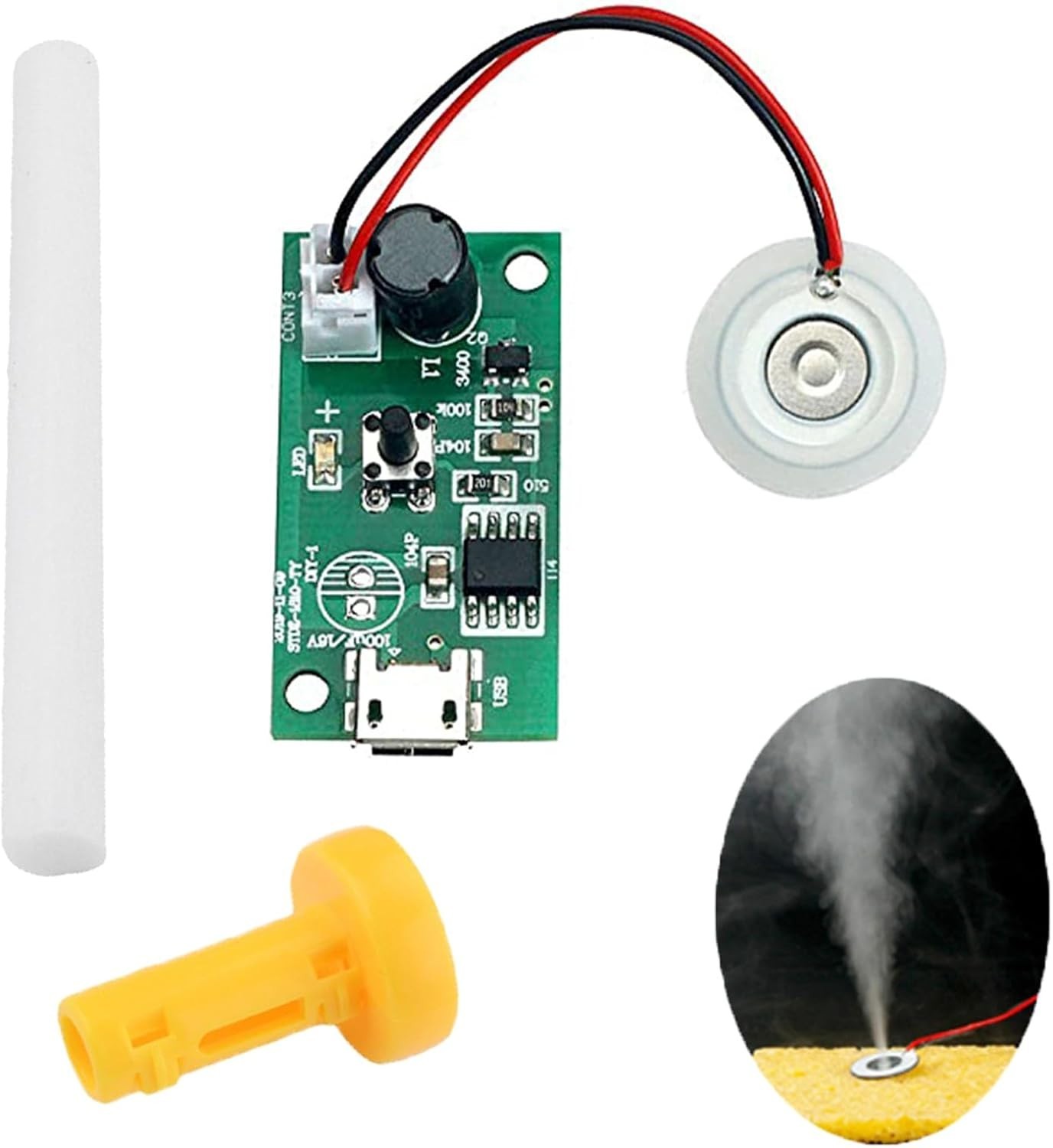 Atomization Disc, 5V Module USB Humidifier Atomization Plate Circuit Board At...