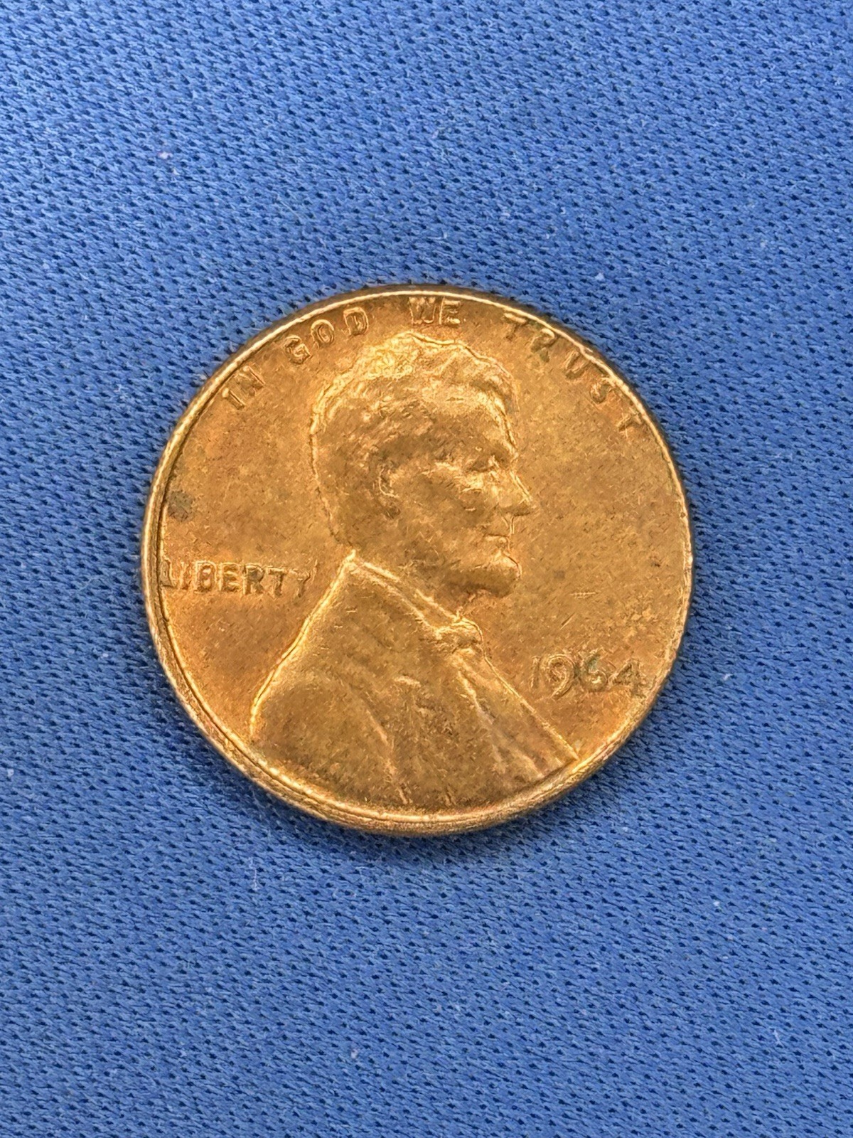 1964 Lincoln Memorial Cent Coin | Reverse Doubling
