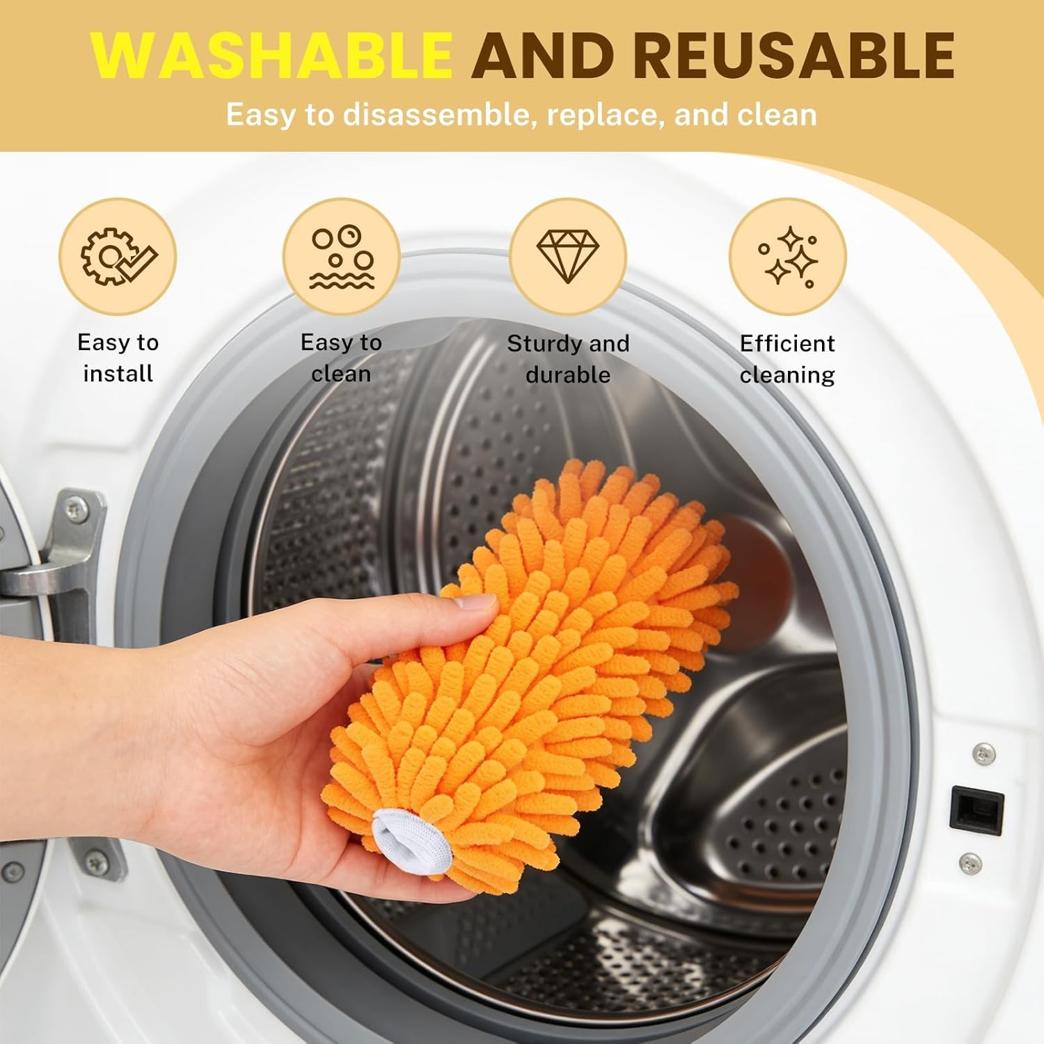 Microfiber Duster Refills for Swiffer Compatible Small Cleaning Tools