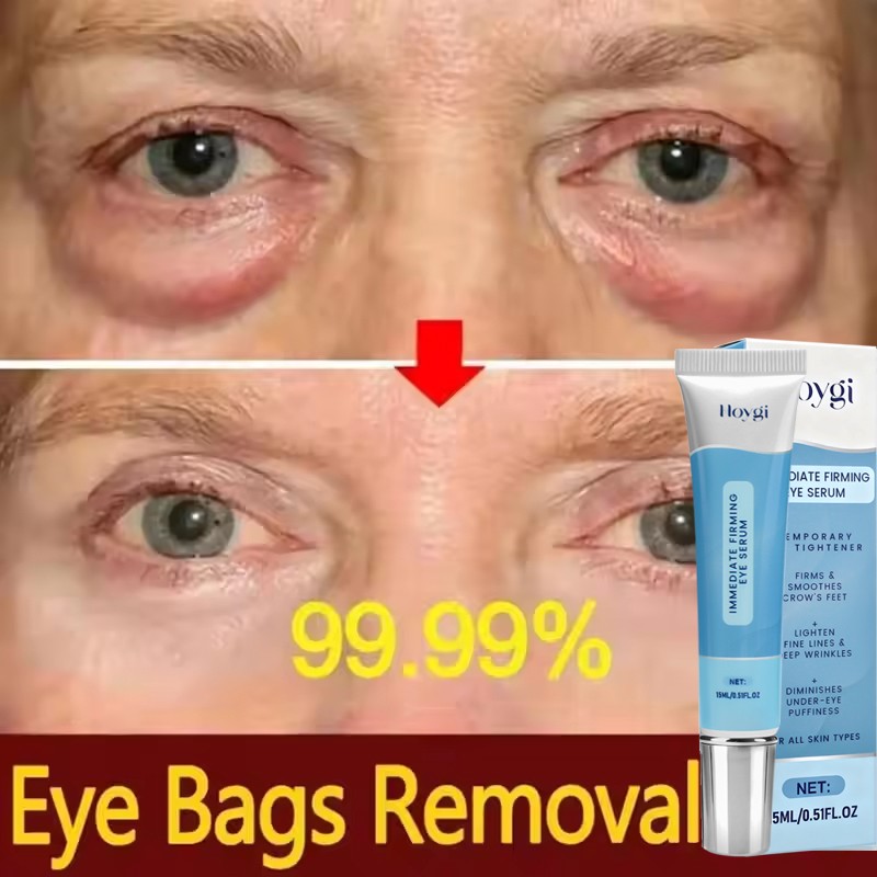 Firming Eye Serum for Rapid Reduces Under-Eye Bags, Wrinkles, Dark Circles 15ml