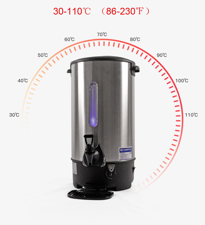 4.2gal Hot Water Dispenser 16L Home Office Coffee Tea Equipment Stainless 110V