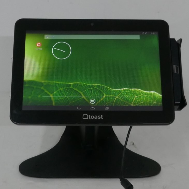 ELo Touch Solutions AIO Toast POS tablet Model ESY10i1 w/ Stand & Cardreader