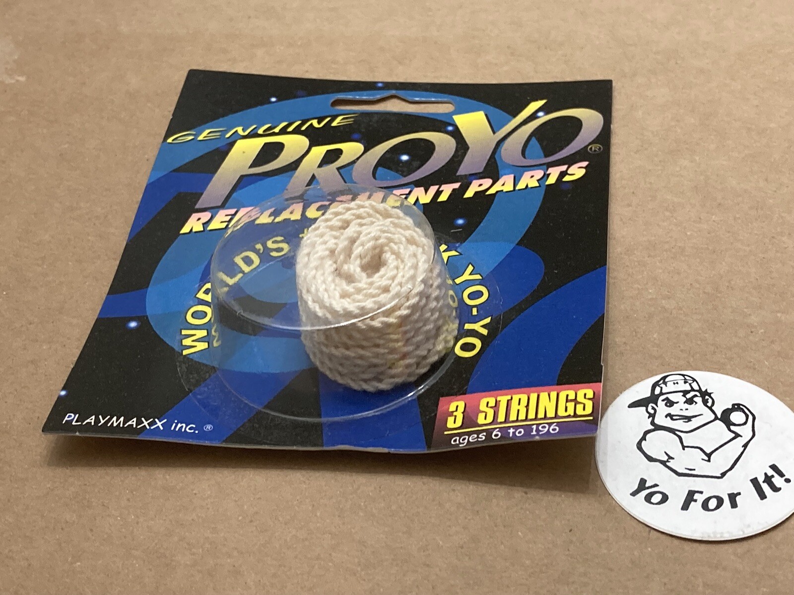 Vintage ProYo Playmaxx Replacement String 3 Pack NOS