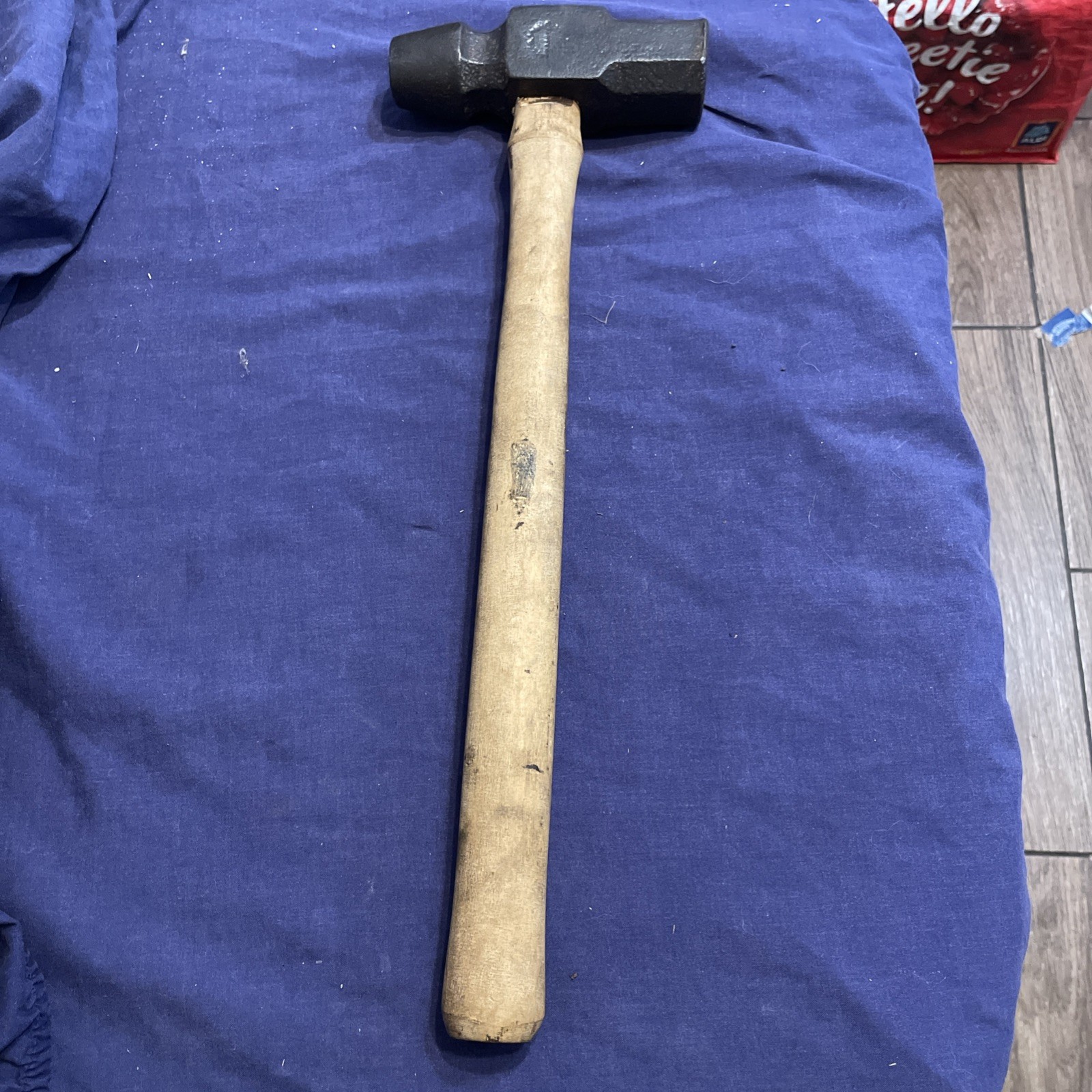 Vintage Blacksmith’s Hammer with long handle