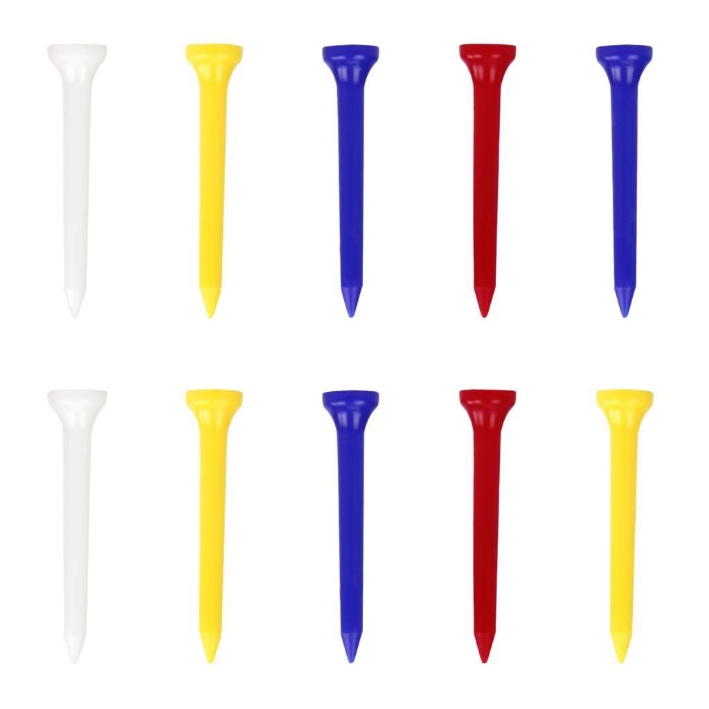 10Pcs 2/3in golf professional tees Low