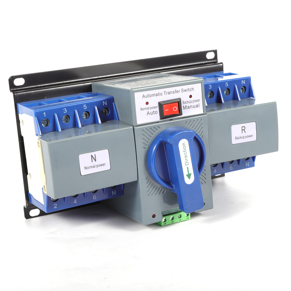 Dual Power Automatic Transfer Switch Generator Changeover Switch CB Level 63A 4P