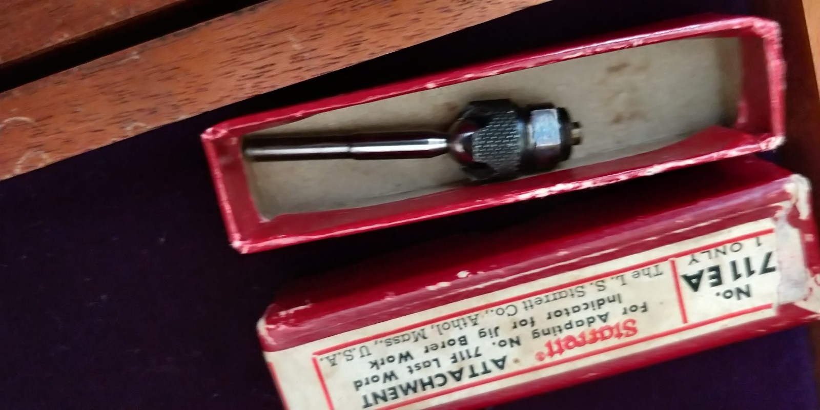 Moore Tools INDICATOR FULL SET IN MINT CONDITION jig borer gooseneck