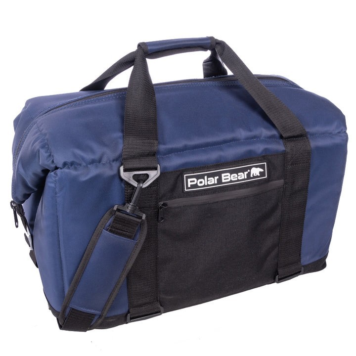 Polar Bear 48 Pack Original Nylon Soft Cooler Navy