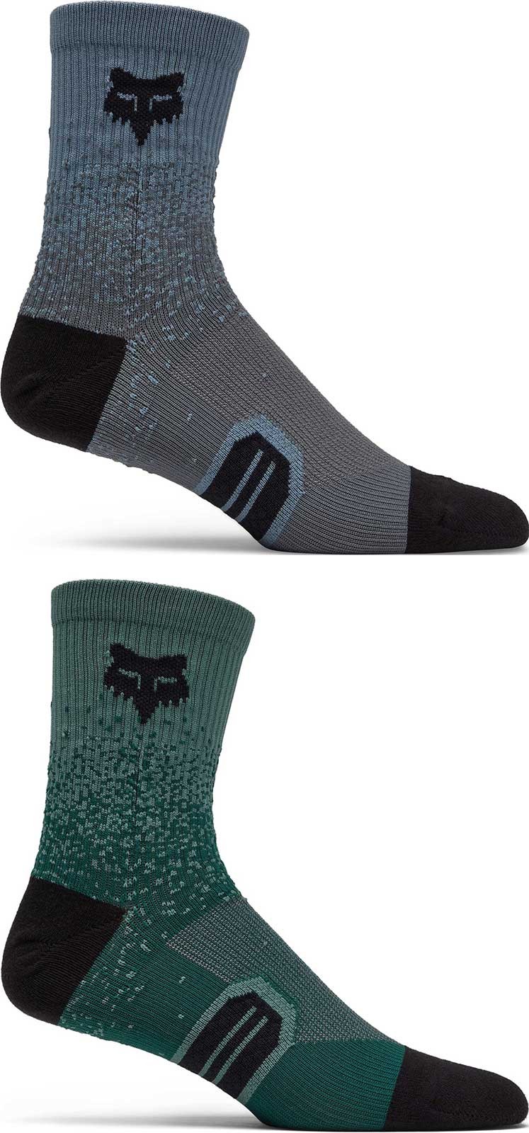 Fox Racing 6" Ranger Fade MTB Socks Mountain Bike MTB BMX