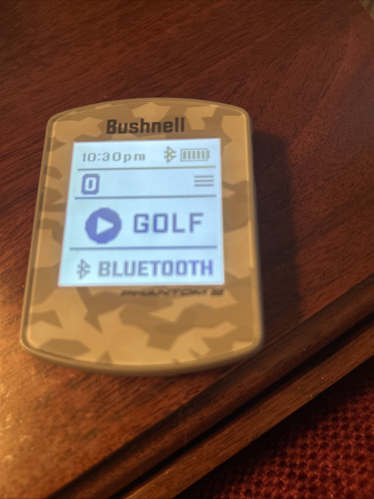 Bushnell Phantom 2 Golf GPS Rangefinder - Camo EX