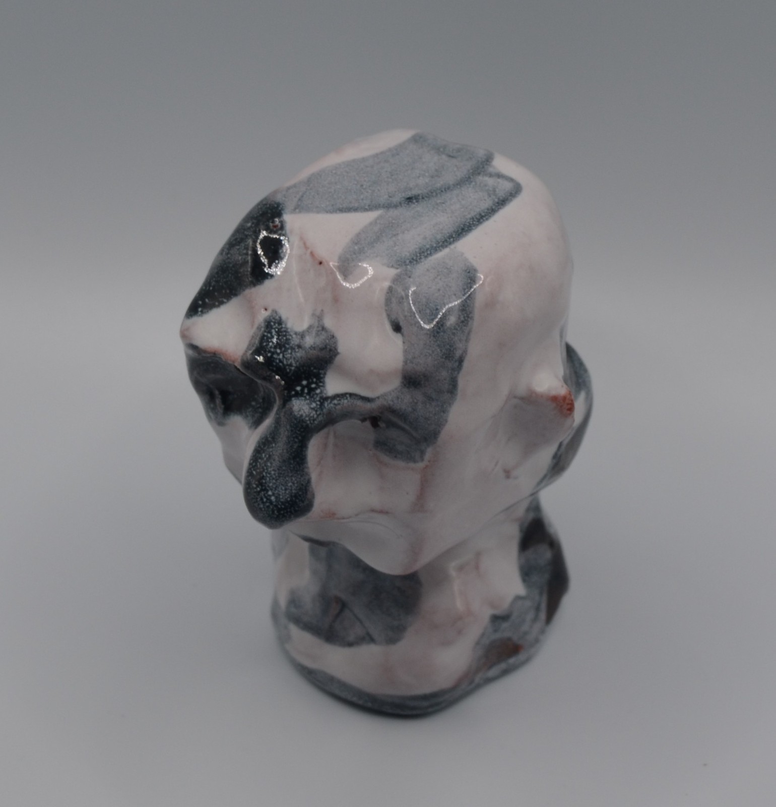 "Robo Concept" - Expensive Original Clay Sculpture. Hand made & glazed.