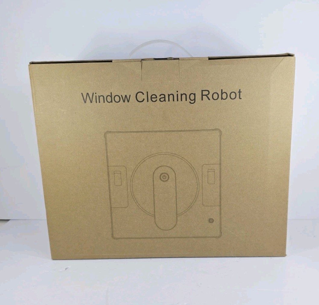 Smart Window Cleaning Robot With Dual Water Spray, 3800pa Suction, Multiple