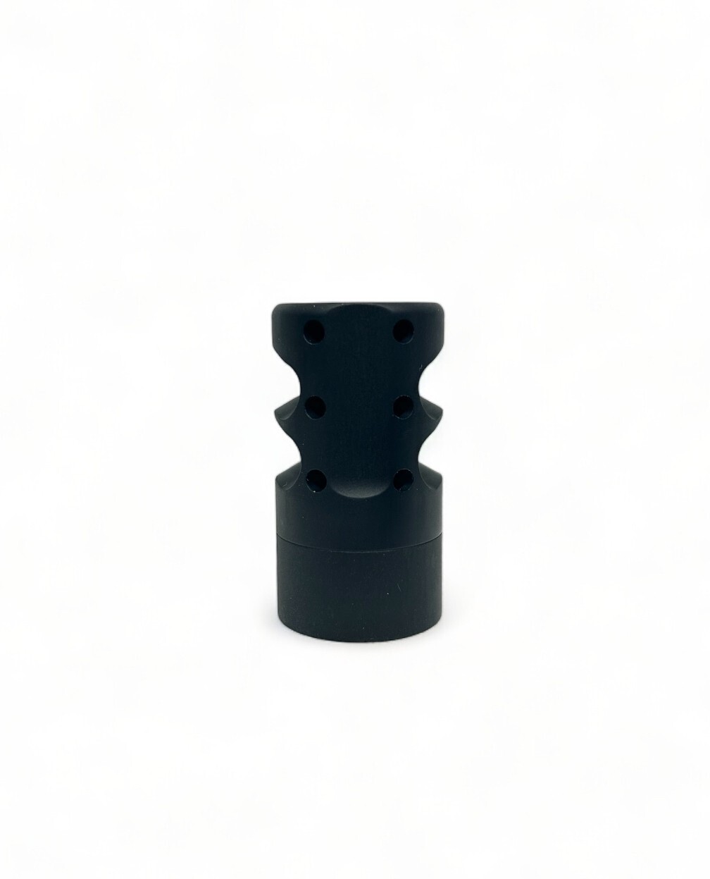 Cub 2 port Self Timing Muzzle Brake 5/8 - 24 By J&A Outdoors