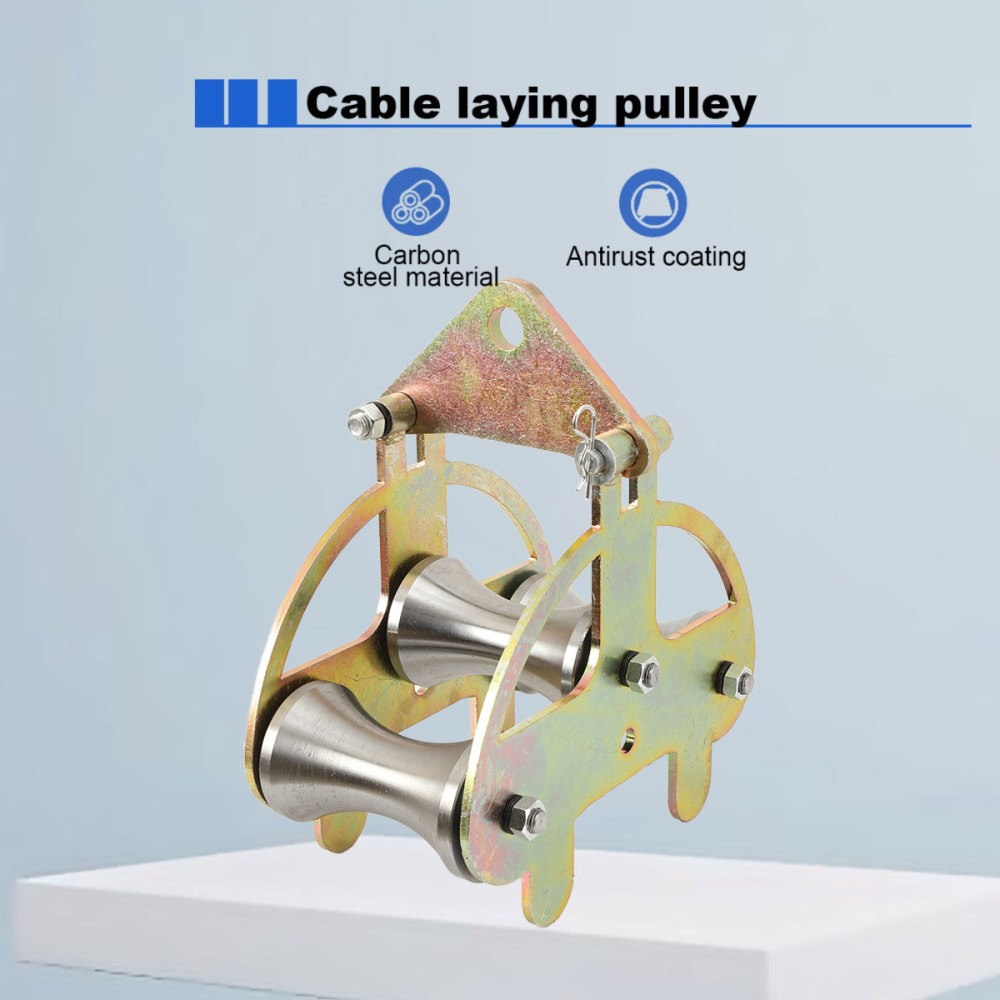 Heavy Duty Cable Puller Sheave, Cable Feeding Sheave, Industrial Cable Pulley US