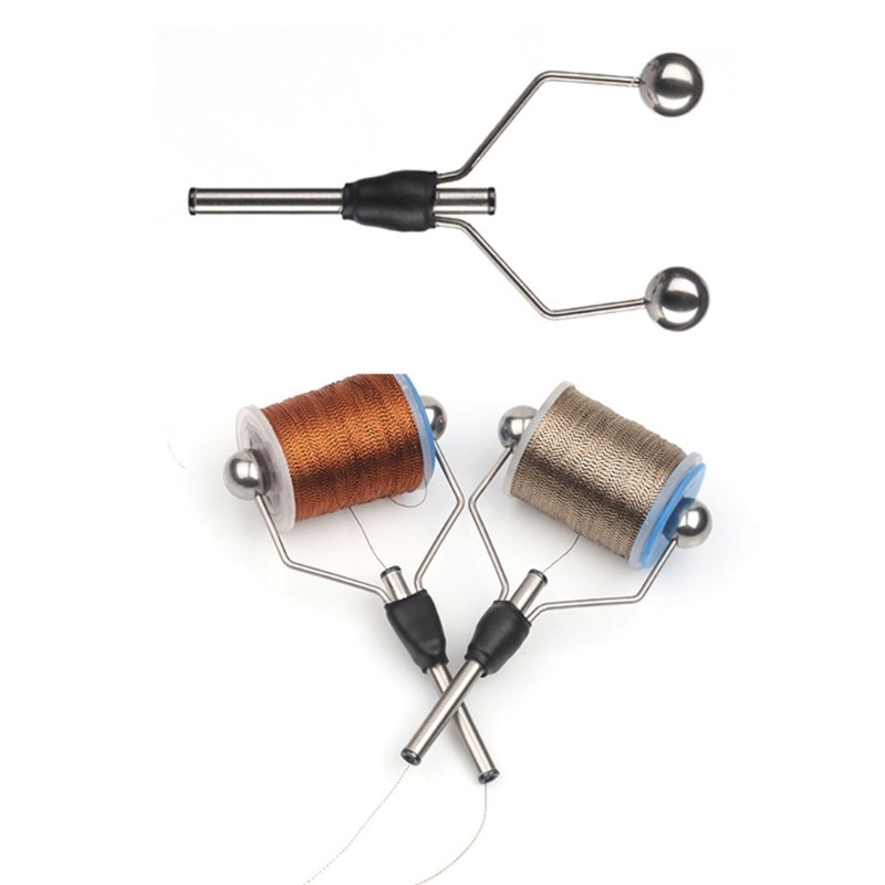Fly Tying Bobbin Holder Lures Bobbin Winder Fly Fishing Hook Binding Tool