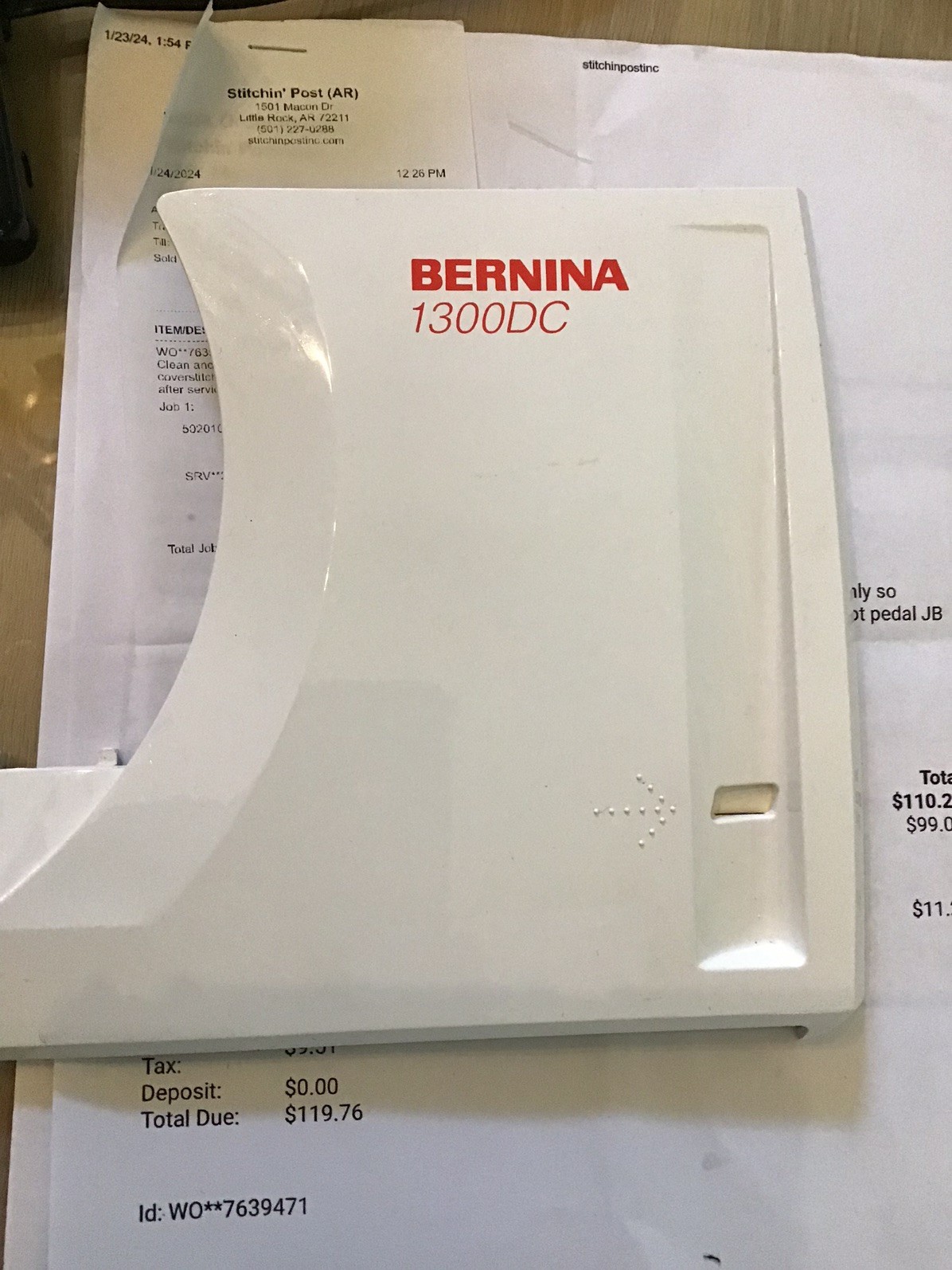 Bernina 1300DC Overlocker Serger Machine
