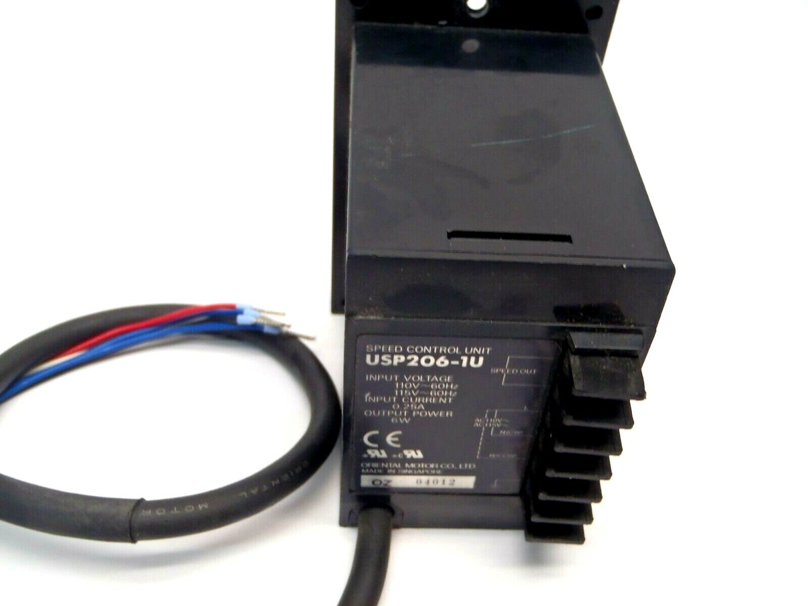 Oriental Motor USP206-1U Speed Control With 5 Wire Connector