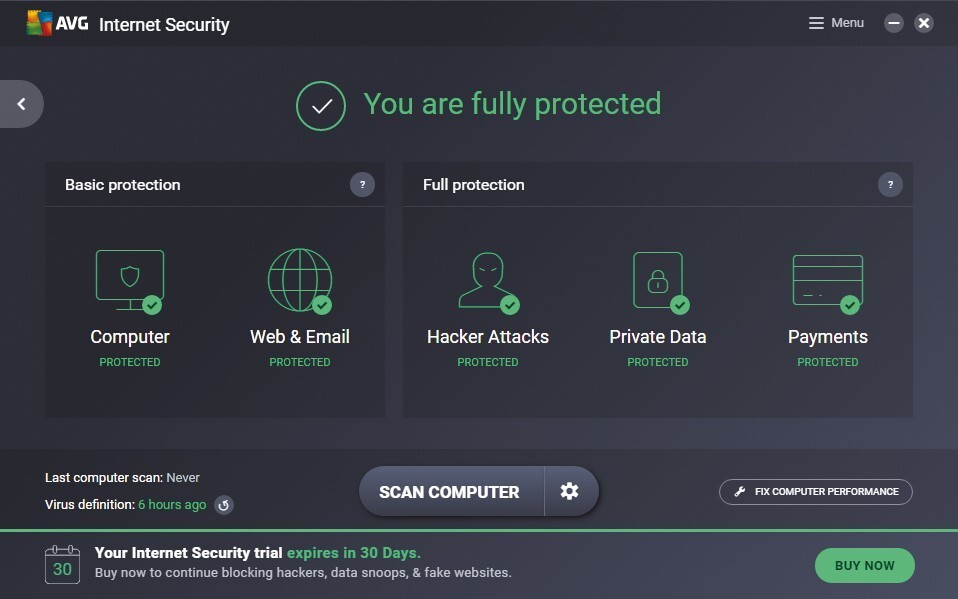 AVG Internet Security 2024 Antivirus Protection 10 Devices 1 Year Code by Email