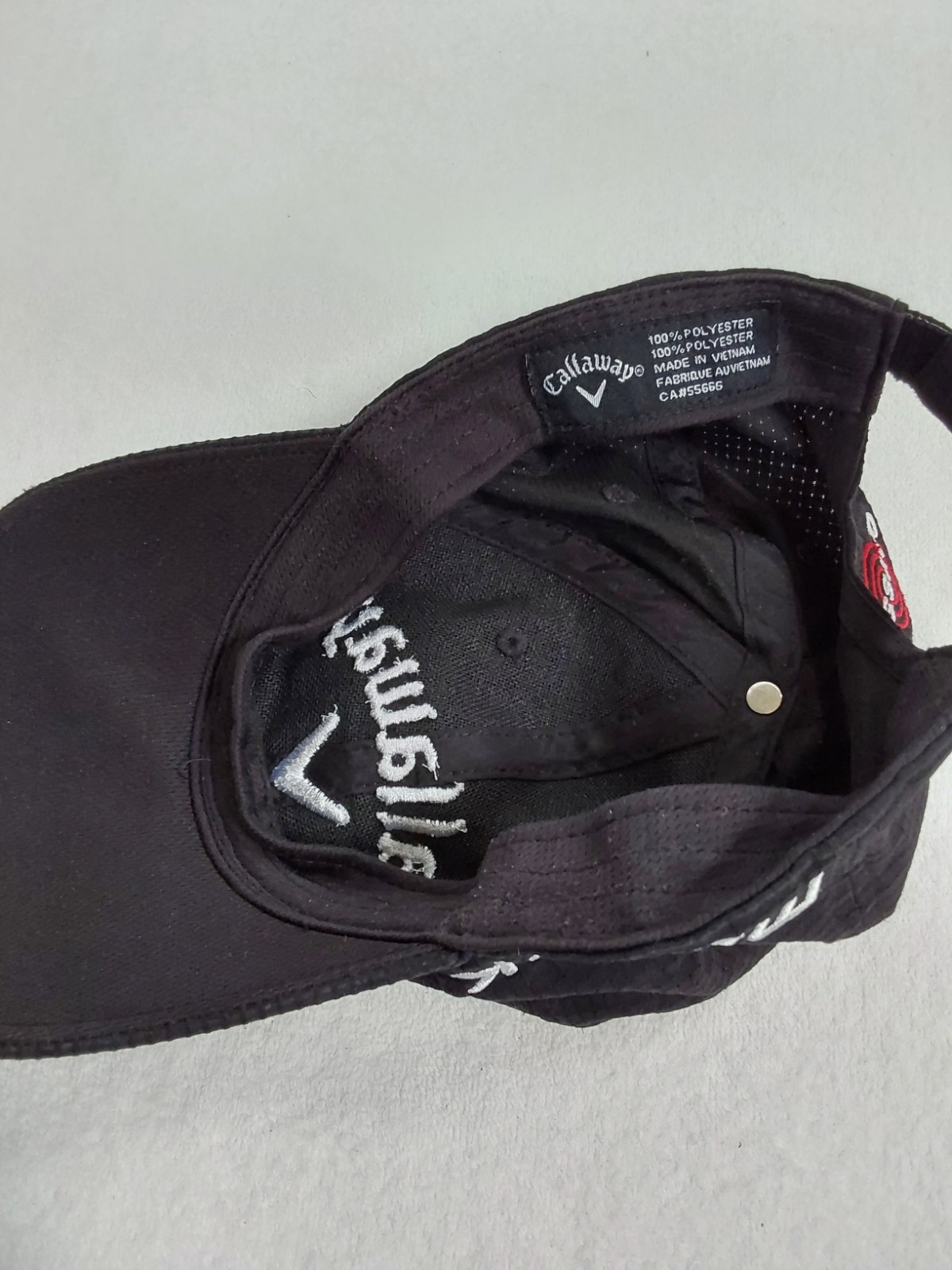 CALLAWAY ADJUSTABLE BLACK APEX MAVRIK CHROME SOFT GOLF HAT
