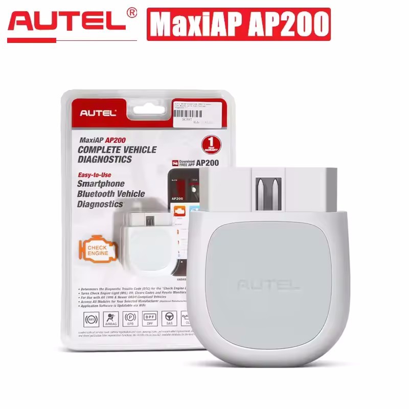 Autel MaxiAP AP200 OBD2 Scanner Auto Diagnostic Code Reader AutoVIN IMMO EBP TPM