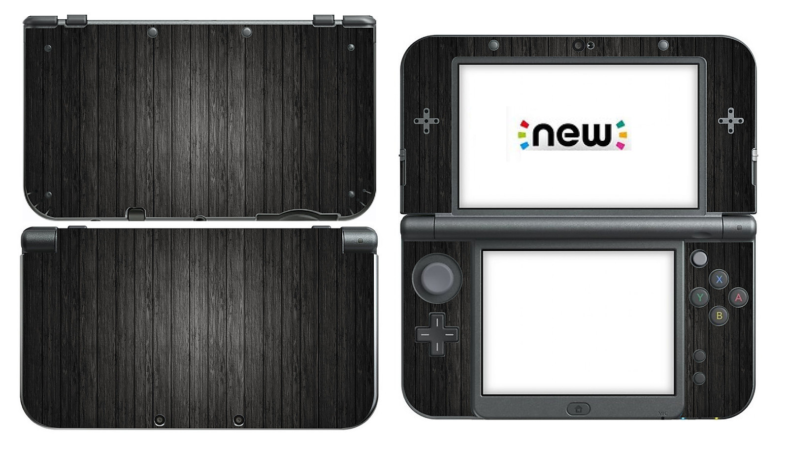 Wood 267 Vinyl Decal Skin Sticker Game for Nintendo New 3DS XL 2015