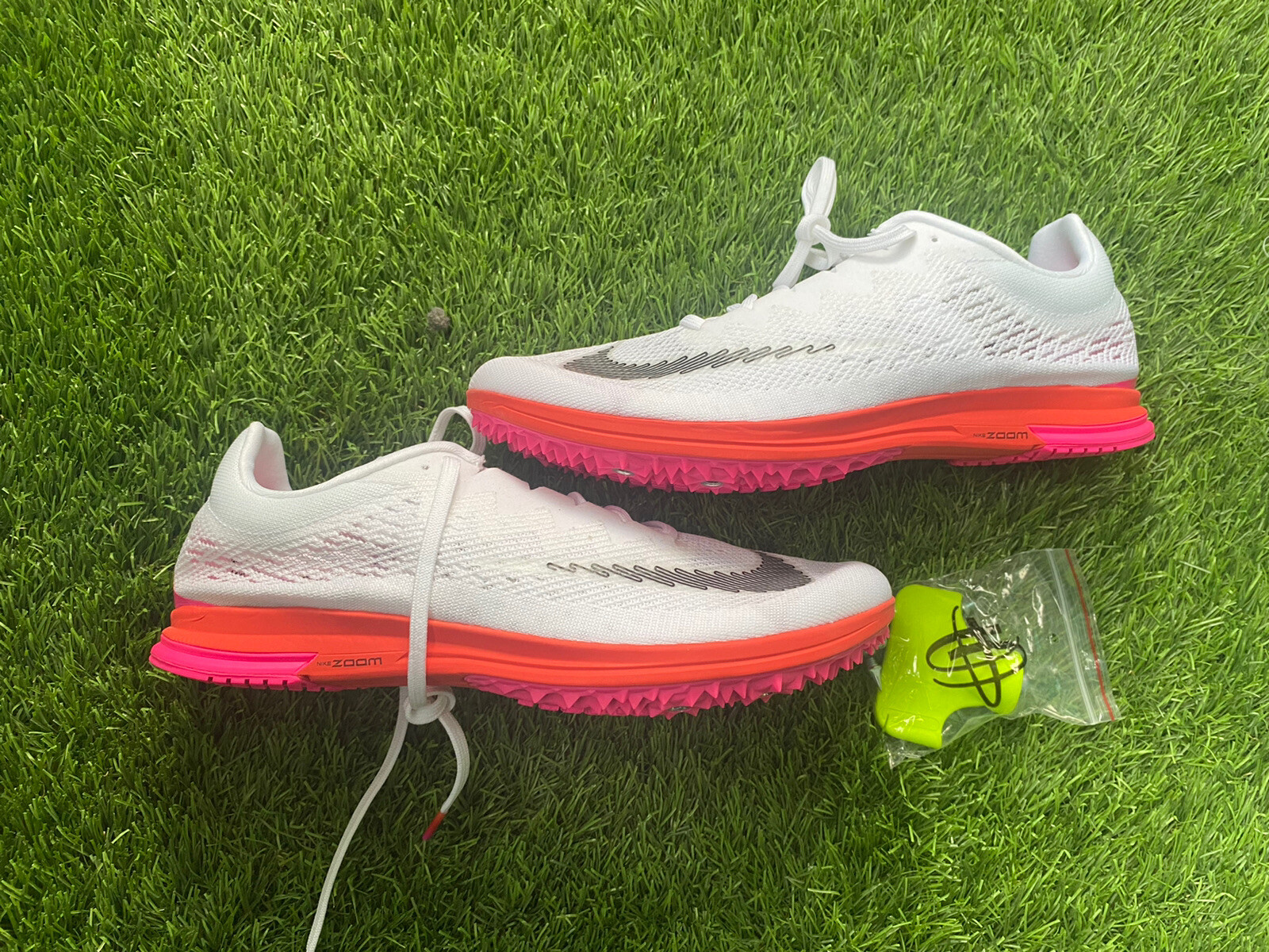 NIKE ZOOM MENS STREAK LT TRACK AND FIELD SHOES WITH SPIKES SIZE 7.5 NWOB