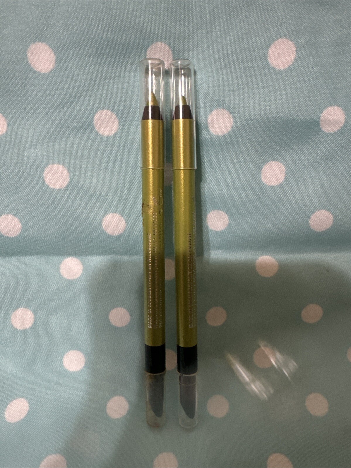 2x Covergirl Liquilineblast Eyeliner Pencil #460 GREEN GLOW