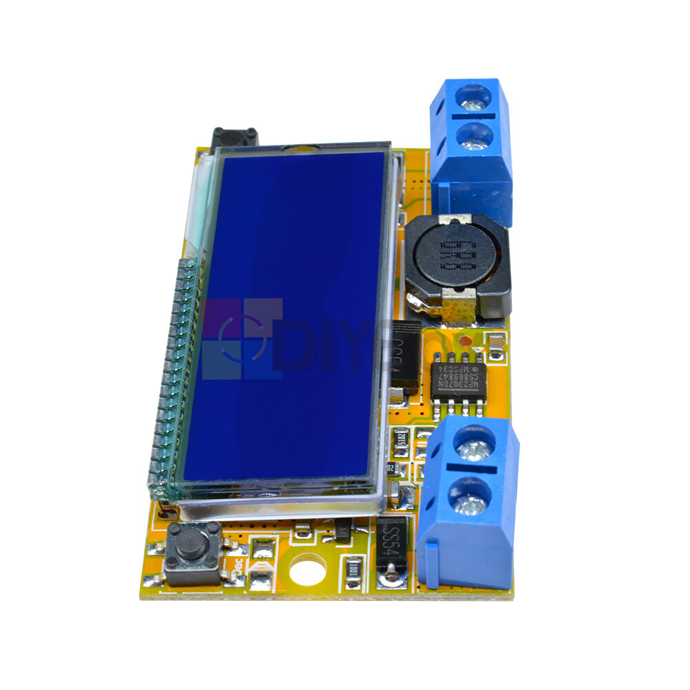 Adjustable Buck DC-DC Double Display Step Down Pulse Power Supply LCD Module