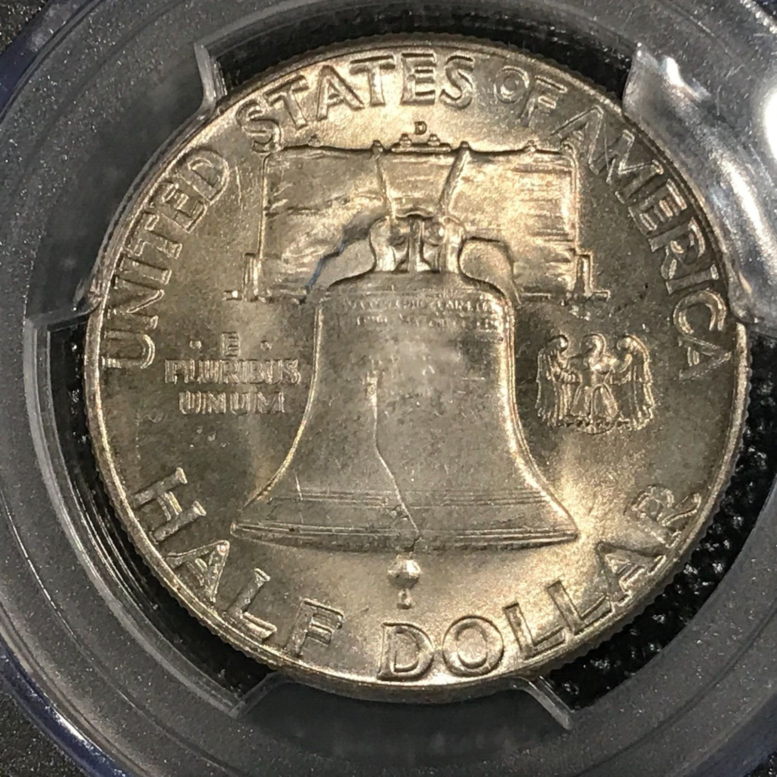 A MS64FBL PCGS 1948 D FRANKLIN SILVER HALF DOLLAR-JAN102