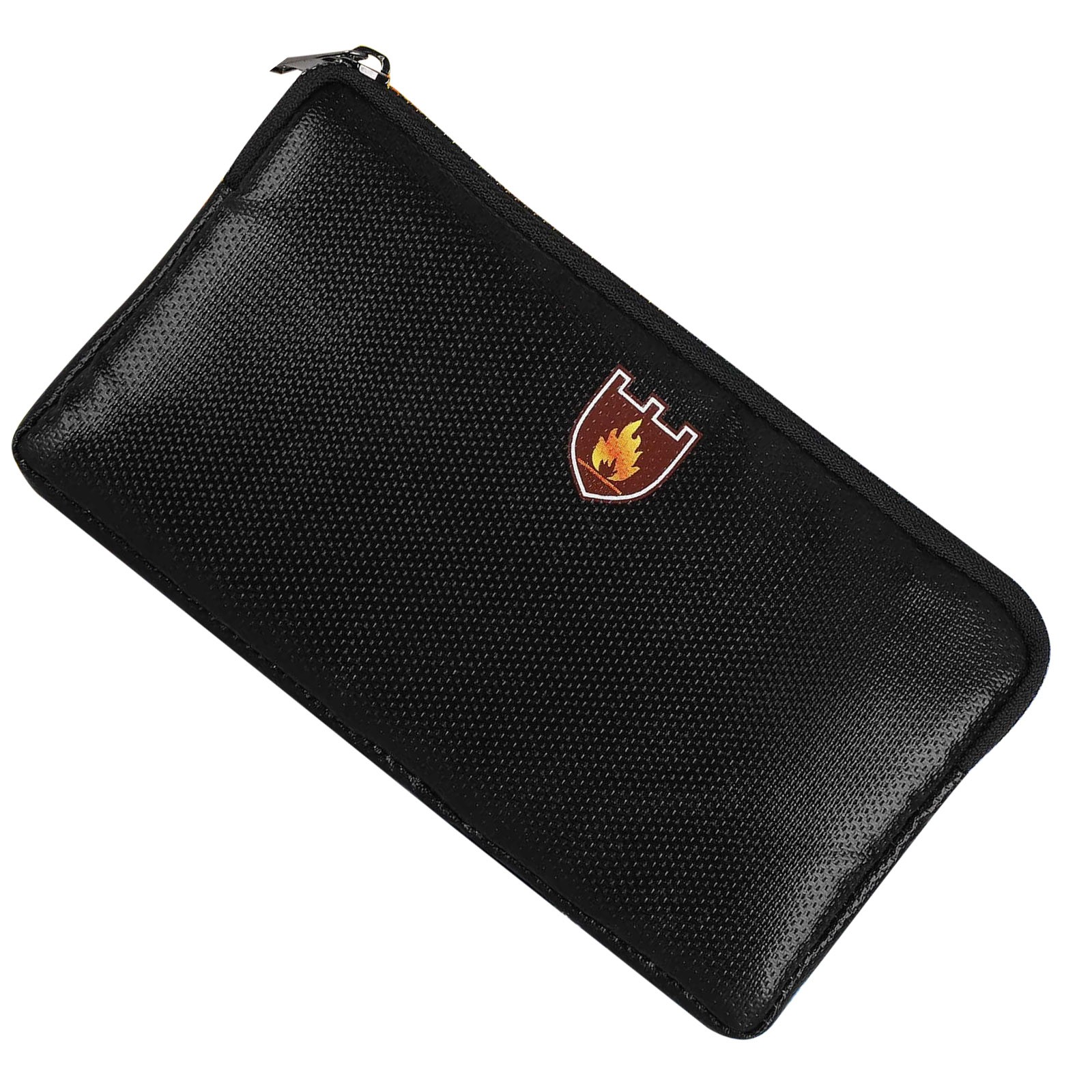 1* Money Bag Upgrade Fireproof Waterproof Safe Cash Silicone coated fiberglass