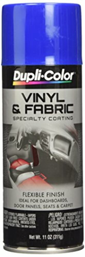 Dupli-Color HVP102 Vinyl and Fabric Coating Spray Paint Blue - 11 oz Aerosol Can