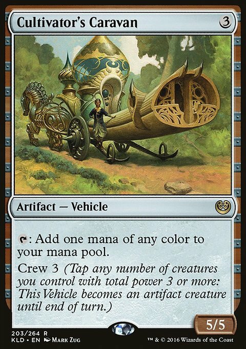 Magic the Gathering MTG Cultivator's Caravan (203) Kaladesh   LP
