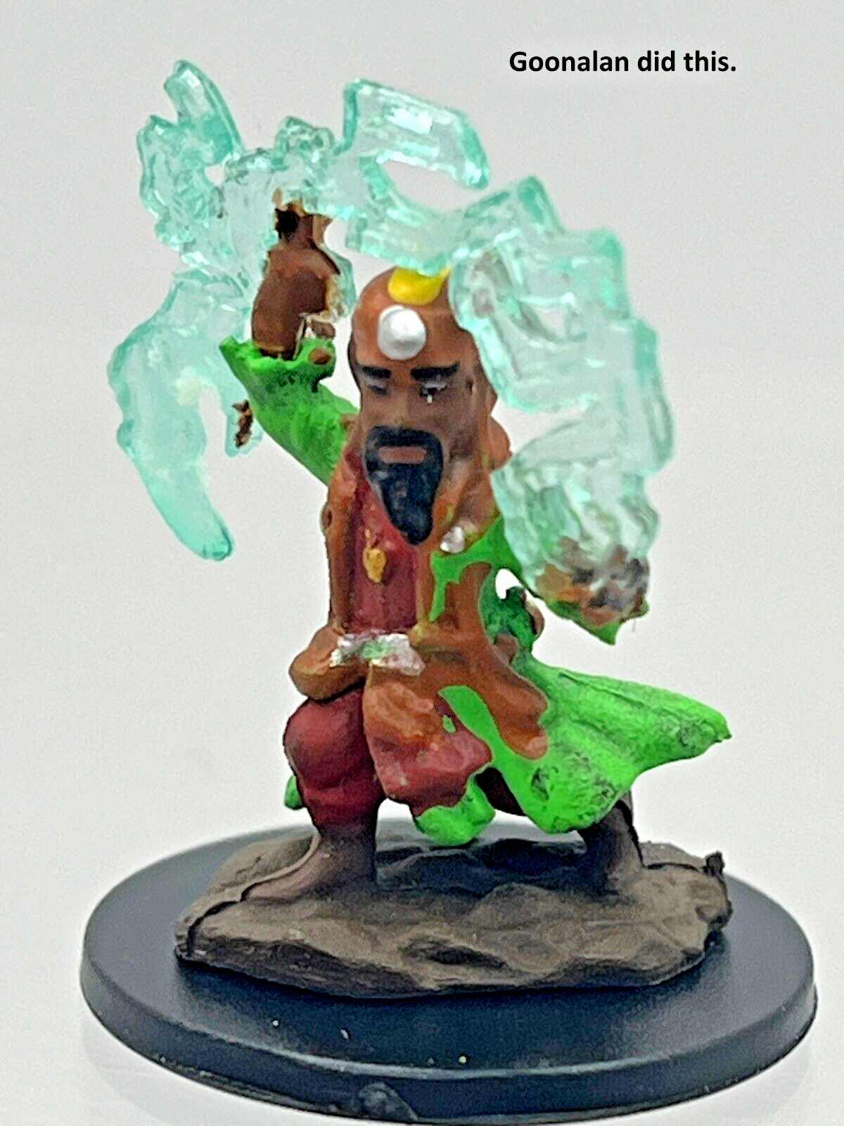 D&D Pathfinder Mini Premium PF Wave 2 Gnome Male Sorcerer UNIQUE