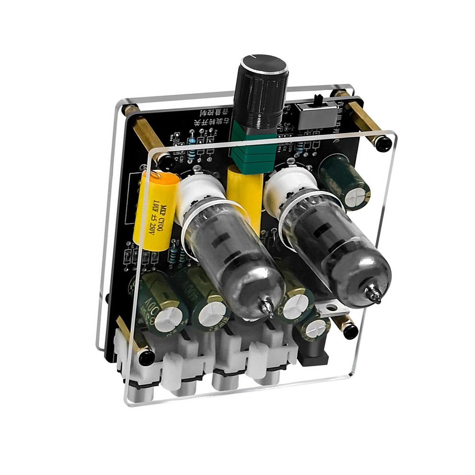 HiFi 6K4 Tube Preamplifier Tube Preamp Board Switch Three stages Assembled