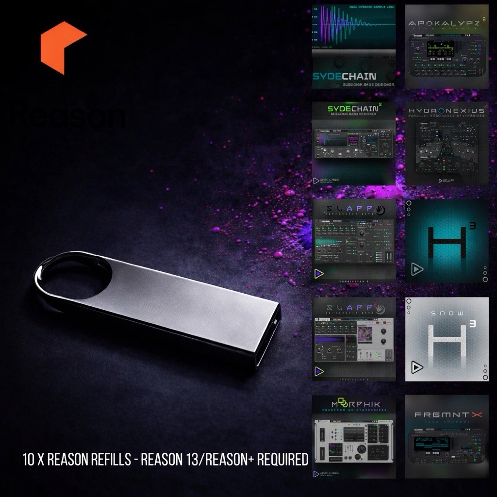 Reason Studios ReFills DNA Labs Trap 1 Producer Bundle USB 5.2GB - Vault 1